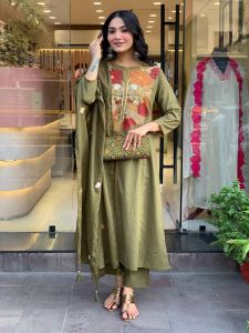 Elegant 3 Piece Co Ord Set Party Wear
