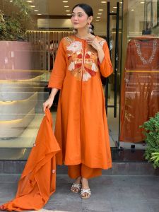 Elegant 3 Piece Co Ord Set Party Wear