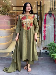 Elegant 3 Piece Co Ord Set Party Wear