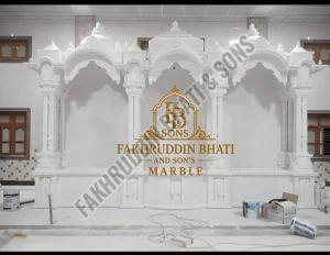 Marble Stone Temple Gate