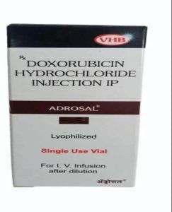 Adrosal  10mg Doxorubicin Injection