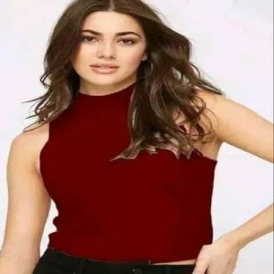 Ladies Cotton Lycra Rib Top