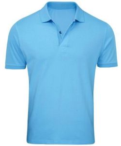 Mens Cotton Plain Polo T Shirts