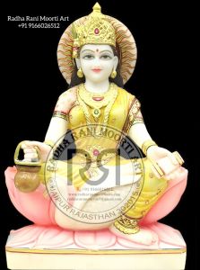 Marble Gayatri Mata Moorti