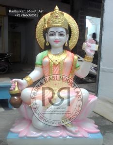 Marble Gayatri Mata Moorti
