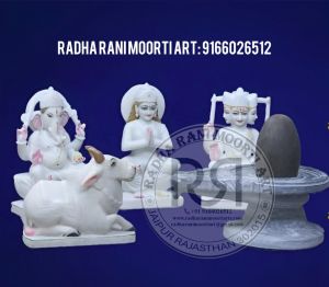 Shiv Parivar Marble Moorti