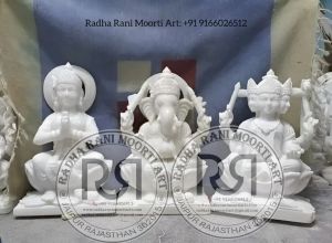 Shiv Parivar Marble Moorti