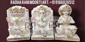 Shiv Parivar Marble Moorti