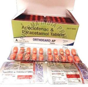 Aceclofenac Paracetamol Tablet