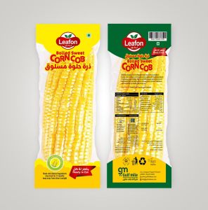 Vacuum Packed Sweet Corn on COB