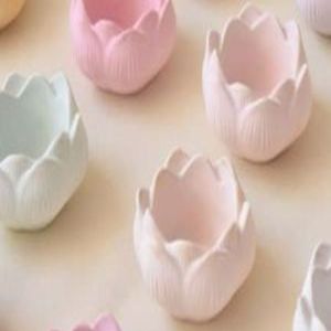 Lotus Shaped Candles