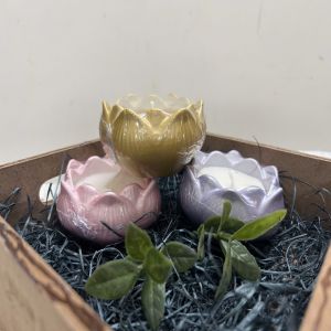 Lotus Shaped Candles