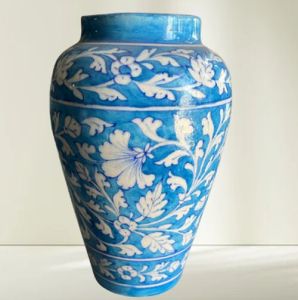 Blue Pottery Handi