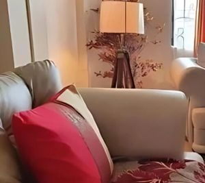 Wooden Tripod Floor Lamp
