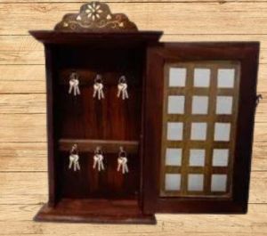 Wooden Window Shaped Key Hanger