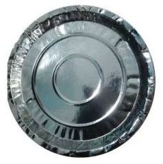 Disposable Silver Paper Plate