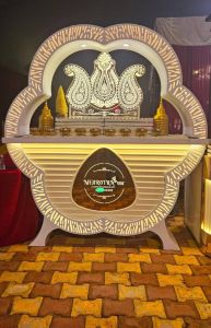 Stainless Steel LED Buffet Counter