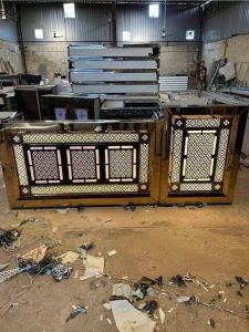 Stainless Steel LED Buffet Counter