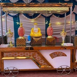 Metal Fruit Display Counter