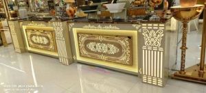 Stainless Steel LED Buffet Counter
