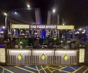 Stainless Steel LED Pizza Food Counter