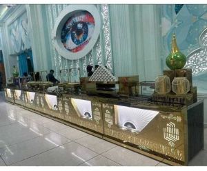 Stainless Steel Wedding Catering Food Counter