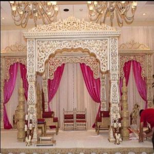 Wedding Fiber Mandap