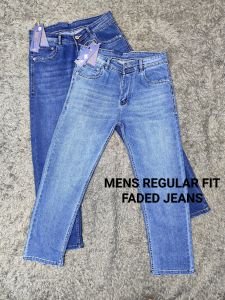 Mens Regular Fit Denim Jeans