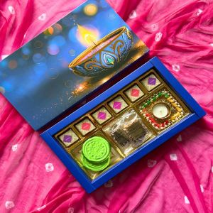Festive Chocolate & Almond Gift Box