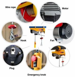 Damar Mini Electric Wire Rope Hoist
