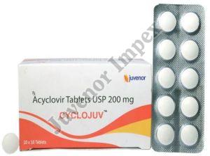 Acyclovir 200mg Tablets