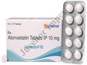 Atorvastatin 10mg Tablets