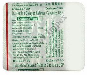 Dulane 30mg Capsule