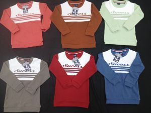 Kids Striped Crewneck T-shirt