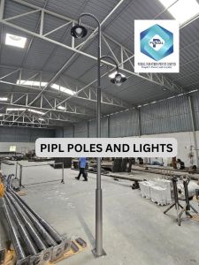 Double Arm Street Light Pole