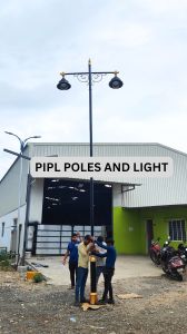 Double Arm Cost Iran Pole