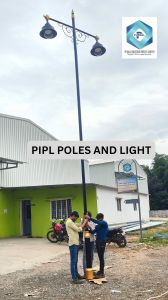 Double Arm Cost Iran Pole
