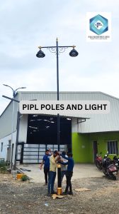 Double Arm Cost Iran Pole