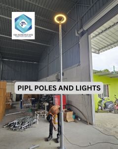 Top Ring Light Pole