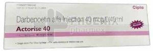 Actorise 40mcg Darbepoetin ALFA Injection