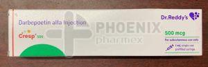 Cresp 500mcg Darbepoetin ALFA Injection