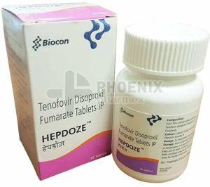 Hepdoze 300mg Tenofovir Disoproxil Fumarate Tablet