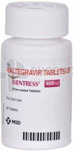 Isentress 400mg Raltegravir Tablet