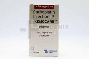 Kemocarb 450mg Carboplatin Injection