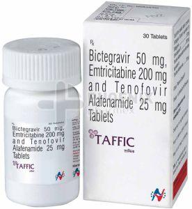 Taffic Bictegravir Emtricitabine Tenofovir Alafenamide Tablet