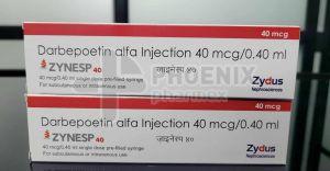 Zynesp 40mcg Darbepoetin ALFA Injection