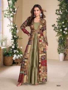 9STAR Fashion Janvi Readymade Heavy Fox Georgette Gown