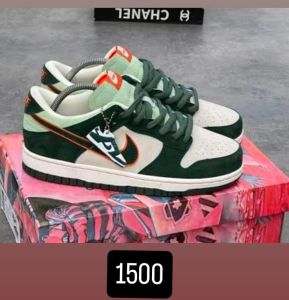 Nike Sb Dunk Steam Boy Green Sneakers