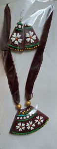 Antique Design Terracotta Necklace Set