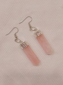 Rose Quartz Earrings
